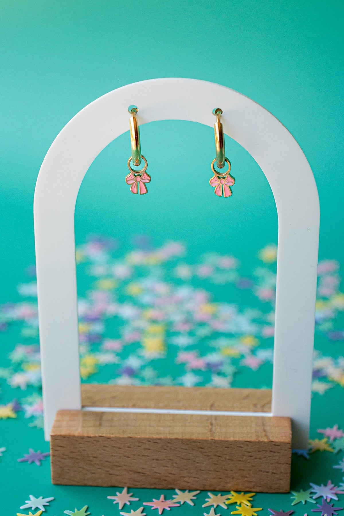 Pink Bow Charm