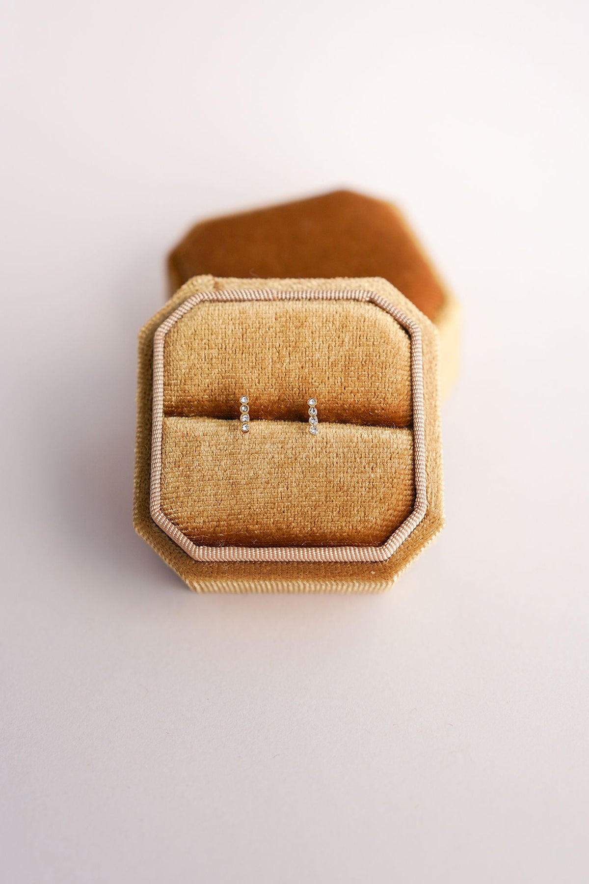 CZ Bar Studs