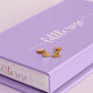 Gold Heart Studs