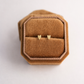 Gold Heart Studs
